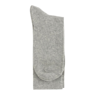 MINISO Classic Colors Series Men's Crew Socks (2 Pairs, Grey)