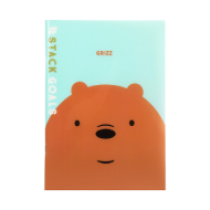 Miniso We Bare Bears- Memo Book 40 Pages  (2 Pack)