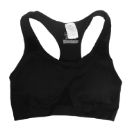 Miniso Padded Sports Bra (Black )