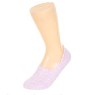 Miniso Women's Non-slip Non-show Socks (Light Purple)