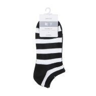 Miniso Womenï¼‡s  Classic Striped Low-Cut Socks  (3 Pairs)