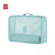 Miniso Foldable Travel Organizer Bag 4 Pack (Green)