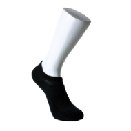 MINISO Breathable Low-cut Socks for Women (3 Pairs) - (Black)