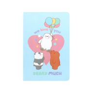 MINISO We Bare Bears A5 Memo Book (Blue)