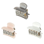 MINISO 2.5cm Hair Claw Clip 6pcs (Jelly Color)