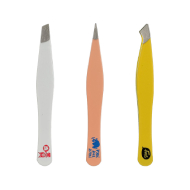 MINISO Youth League Small Eyebrow Tweezers (3 Pack)
