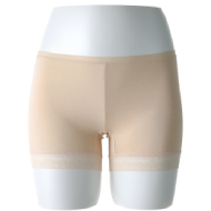 MINISO Lace Series Skin Friendly Slip Shorts for Women - M (Nude)