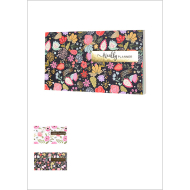 Miniso FLORAL SERIES HARDCOVER MEMO BOOK