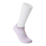 MINISO Women's Ankle No-Show Socks (3 Pairs) (Daisy)