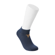 MINISO Men's Ankle No-Show Socks 4 Pairs - (Yellow Puppy)