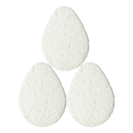 Miniso Wood Pulp Fiber Faical Cleansing Sponges (3 pcs)