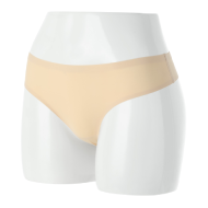 MINISO Seamless Series Mid-Waisted Thong - M (Nude)