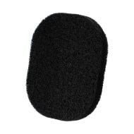 Miniso Bamboo Charcoal Facial Cleansing Puffs (2 pcs)