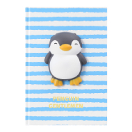 Miniso Penguin A5 Memo book (Blue)