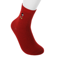 Miniso Mickey Mouse Collection Embroidered Long Socks(2 Pairs)