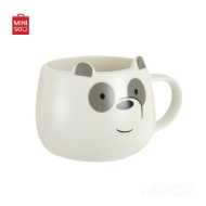 MIniso We Bare Bears Ceramic Mug 390ml(Panda)