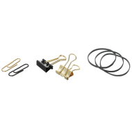 Miniso Eco-friendly Series Stationery Set (Model B, Paper Clips, Binder Clips, Push Pins)