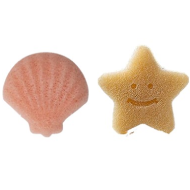 Miniso Ocean Fun Konjac Facial Sponges (2 pcs)