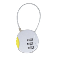 Miniso Colored Steel Wire Lock (Silver)