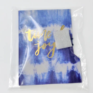 Miniso Tie-Dry Series A6 Hardcover Book 68 Sheets with 1.0mm Pen (Dark Blue)