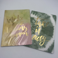 Miniso Tie-Dye Series A4 Stitch-bound Book - 24 Sheets, 2 Pcs (Design B)