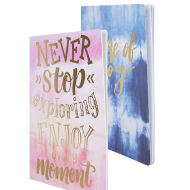 Miniso Tie-Dye Series A4 Stitch-bound Book - 24 Sheets, 2 Pcs (Design C)
