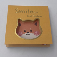 Miniso School Season Shiba Inu Series Mini Hollowed Book - 84 Sheets