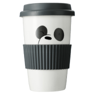 Miniso We Bare Bears Collection 4.0 Ceramic Coffee Mug 400ML (Panda)