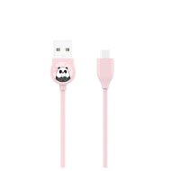 Miniso We Bare Bears-Micro USB Data Cable Panda