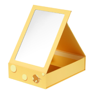 Miniso Tom & Jerry I love cheese Collection Foldable Vanity Mirror (Yellow)
