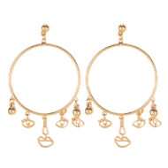 Miniso Earrings (Gold)