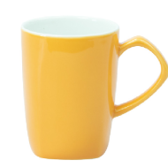 Dankotuwa Porcelain Tea Mug - Yellow 