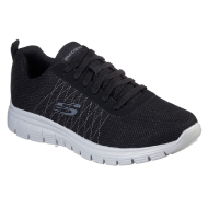 Skechers Men Sport Burns Shoes (Black) Size - 9.5