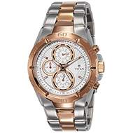 Titan Regalia Regallia Rose Gold Chronograph Stainless Steel Strap Watch for Men