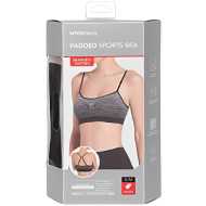 Miniso Comfortable Sport Bra (Grey) - Size S/M