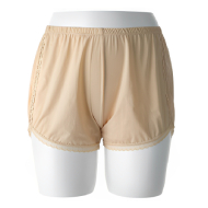 Miniso Lace Series Comfortable Slip Shorts for Women (Nude)