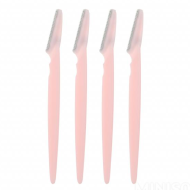 Miniso Eyebrow Razors (4 pcs) (Pink)