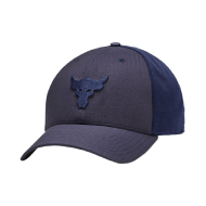 Under Armour Project Rock Trucker Unisex Training Cap - Steel/Navy