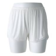 Miniso Lace Series Comfortable Slip Shorts for Women (White)