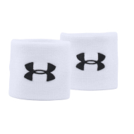Under Armour Men's 3" Performance Wristband - 2-Pack (White) 
