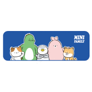 Miniso 120CM*40CM Sponge Floor Mat (Dark Blue)