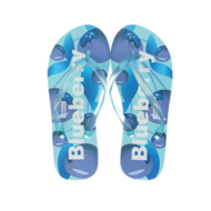 Miniso Women's Fruit Flip Flop (Blueberry) - Size 37