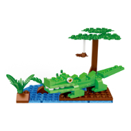Miniso Rainforest Animal Building Blocks (Crocodile) 71Pcs
