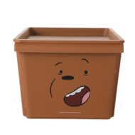 Miniso We Bare Bears Collection 5.0 Storage Box (Grizzy)