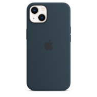 Apple iPhone 13 Silicon Full Back Cover (Dark Blue)