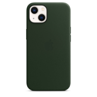 Apple iPhone 13 Silicon Full Back Cover (Dark Green)