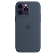 Apple iPhone 14 Silicon Full Back Cover (Dark Blue)