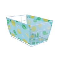 Miniso Lemon Day Wire Storage Basket (Small)