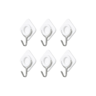 Miniso Rhombus Hook With Strong Adhesiveness (White)