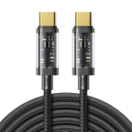 Joyroom S-CC100A20 â€“ 100W Type-C to Type-C Data Cable (2m) â€“ Black
